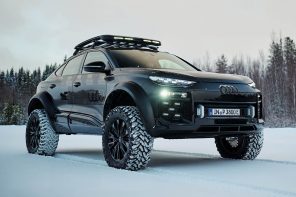 Audi Q6 e-tron Offroad Concept is a broad-shouldered SUV ready for any terrain