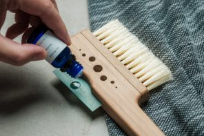 The Clothes Brush That Fragrances While It Cleans and Protects Your Wardrobe