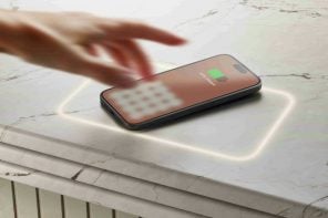 Marble kitchen counters and tabletops will charge your phone while you work