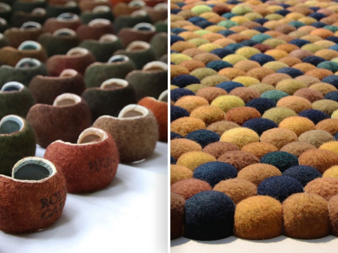 This Underrated Sound-Absorbing Material uses Hundreds of Recycled Tennis Balls