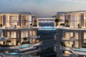 An Impressive Sky Pool Links Two Dubai Towers, Creating A Distinctive Project In The Skyscraper City