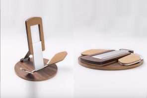 Sustainable and collapsible guitar stand lets you set your tone anywhere you go