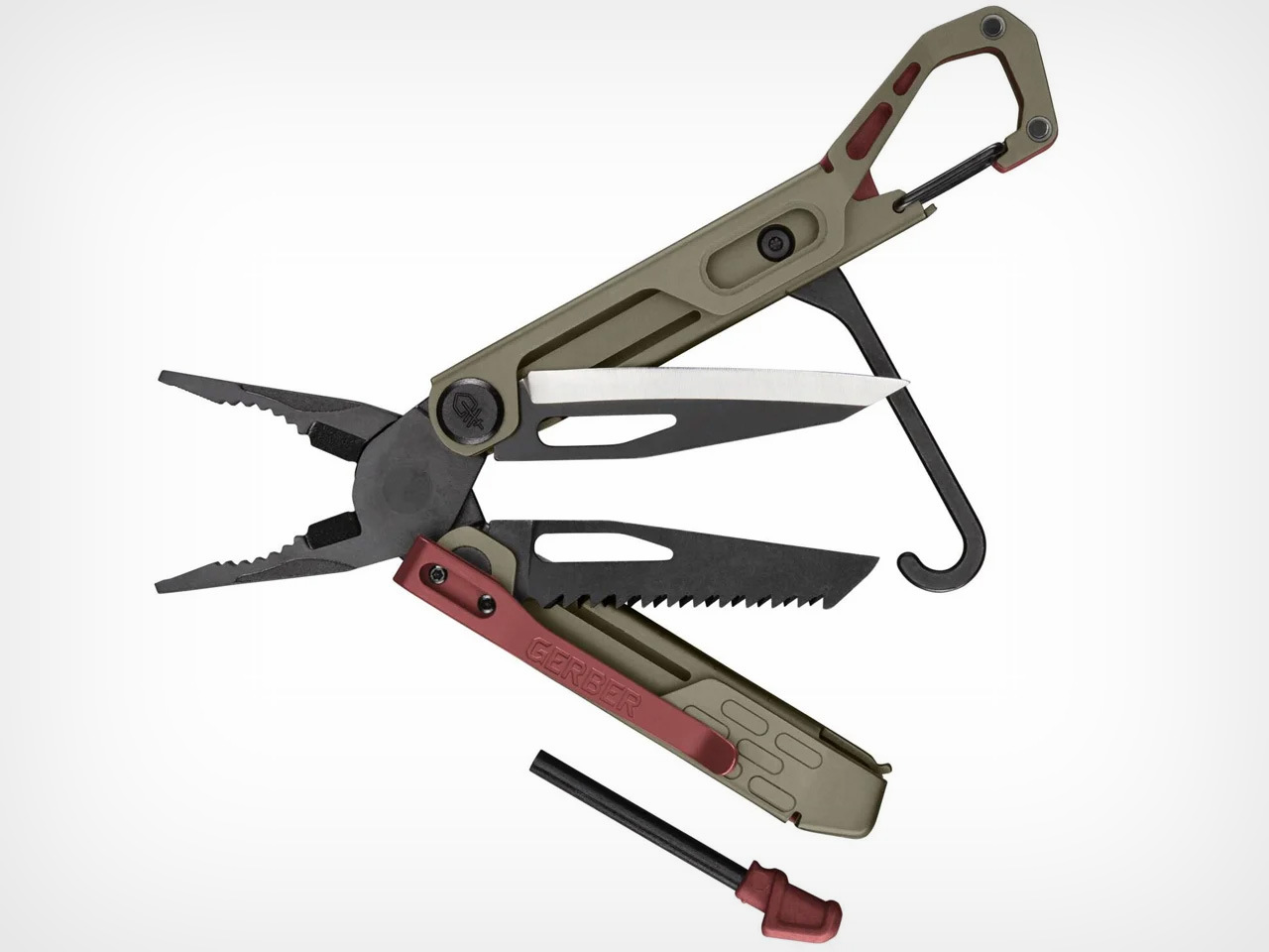 Gerber Gear Stake Out Spark multitool will minimize your load so you can camp more