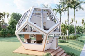 Pentagone tiny house concept is a geometric head-turner with an impractical design