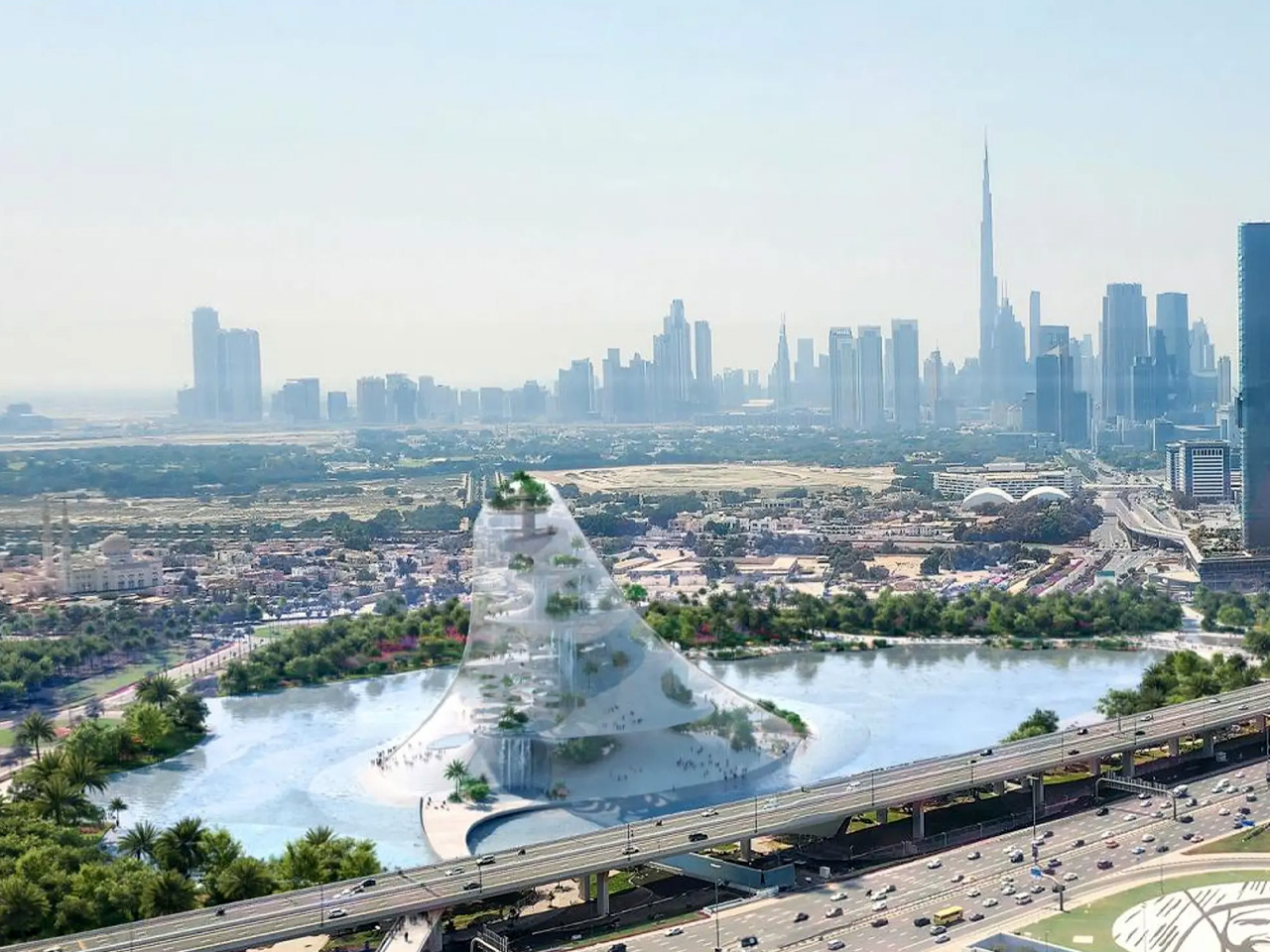 Dubai Is Set To Build The World’s Tallest Resort With Three Waterfalls & Massive Botanical Gardens