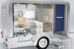 Panasonic Designs A Futuristic Multipurpose Mobile Room On Wheels