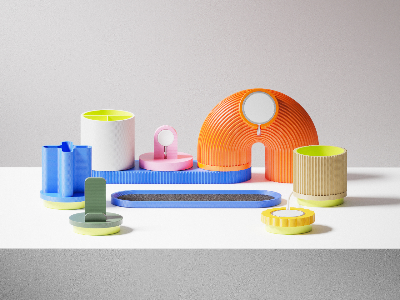 3D printed modular desk organizer lets you design your own clutter-free zone