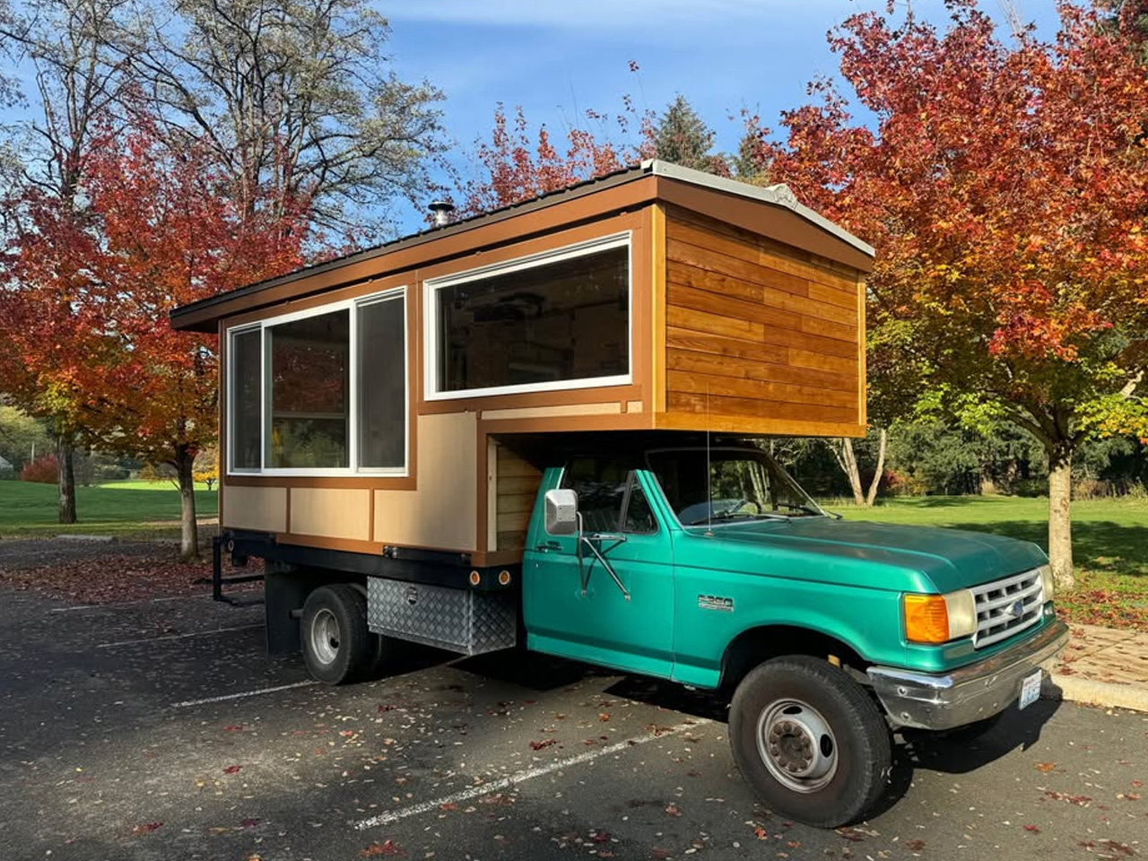 This DIY Camper Conversion For Off-Grid Adventures Offers A Creative Take On Mobile Living